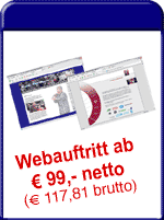 Internet, Web, Webauftritt, Webhosting Angebote ab 99,- Euro
